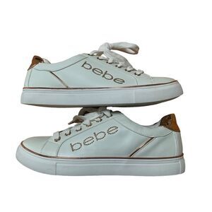 NWOT Bebe Sport White Sneakers Size 8.5
